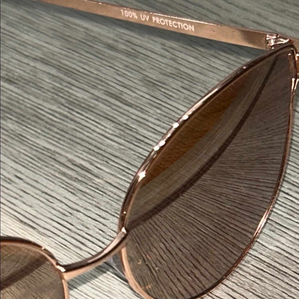 Rose Gold Sunglasses 100% UV Protection